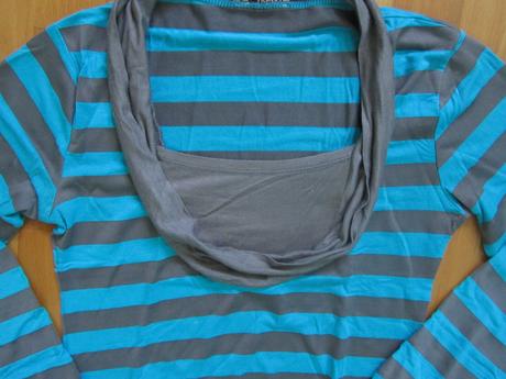 Pásikavé tričko you joy, m