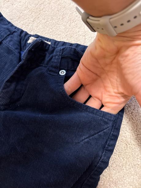 Hrube menčester nohavice vrubkove, marks & spencer,146