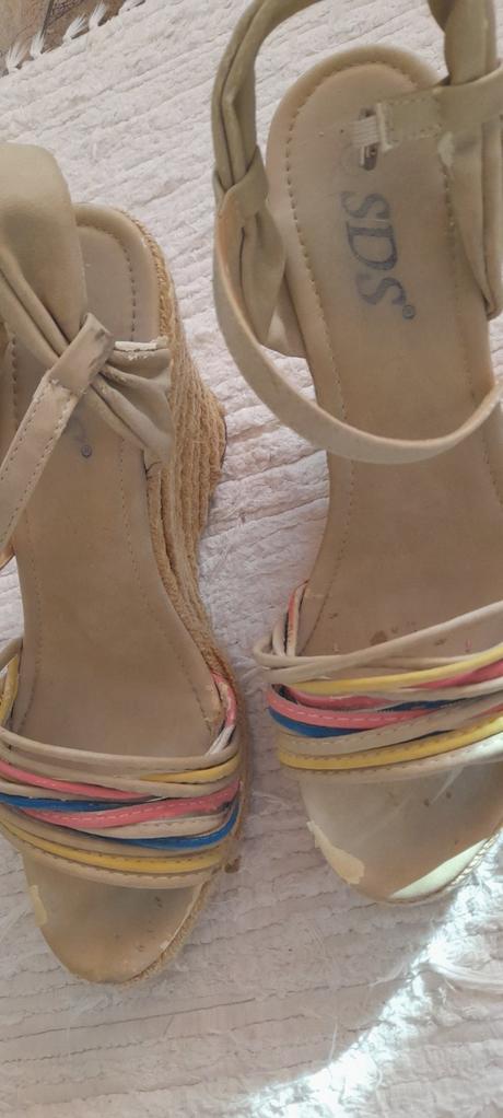 Farebné milé sandálky, 41