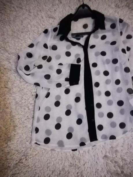 Priesvitná blúzka, amisu,m