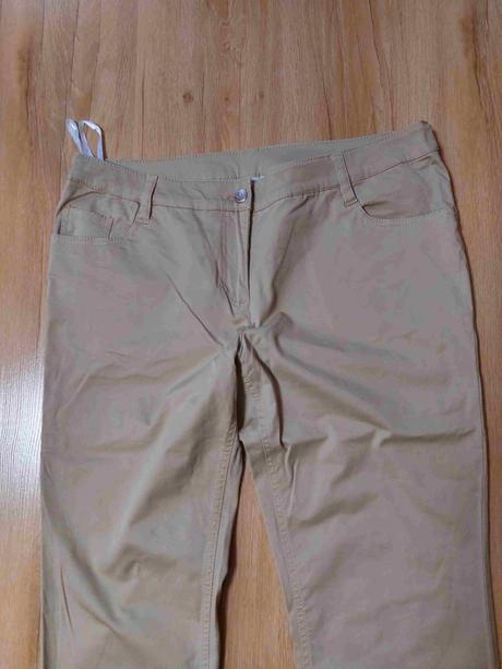 Nohavice béžové, bonprix,44