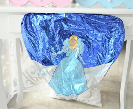 Srdiečkový balón-princezná-40x42cm, 