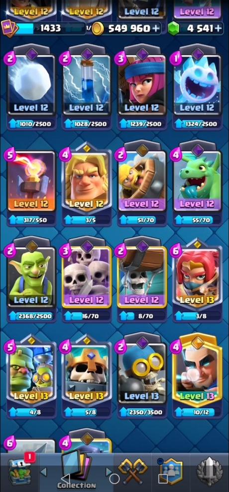Predám hru clash royal,