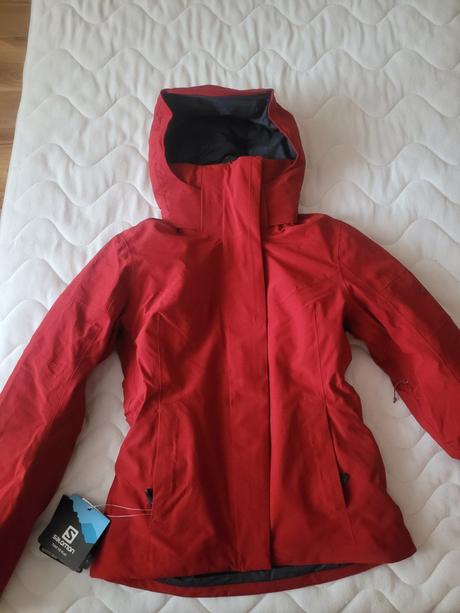 Zimná lyžiarska bunda salomon nova, salomon,xs