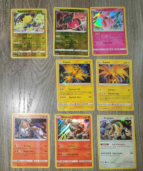 Leskle pokemon karticky legendy,