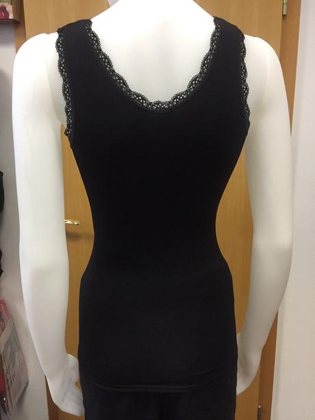 Rebrované tielko s krajkou, vhodný pre xs/s, malé, s