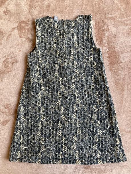 Teplé šaty bez rukávov, zara,140