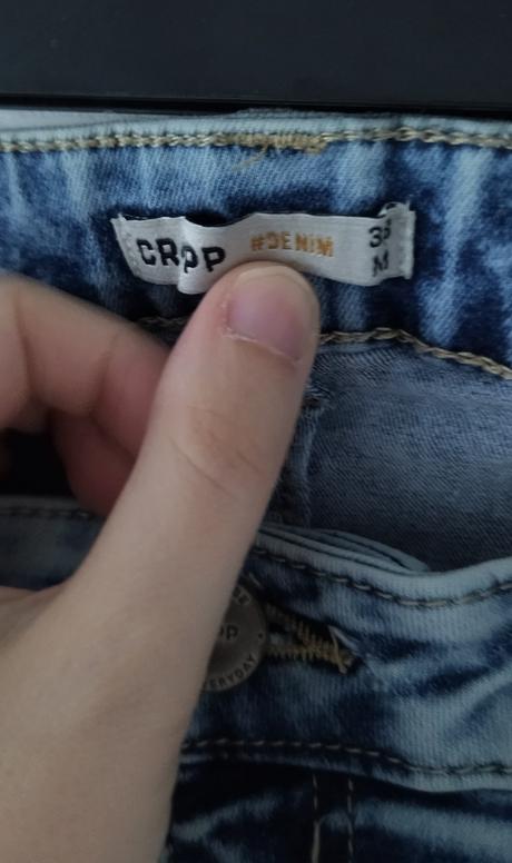 Jeansy cropp, m