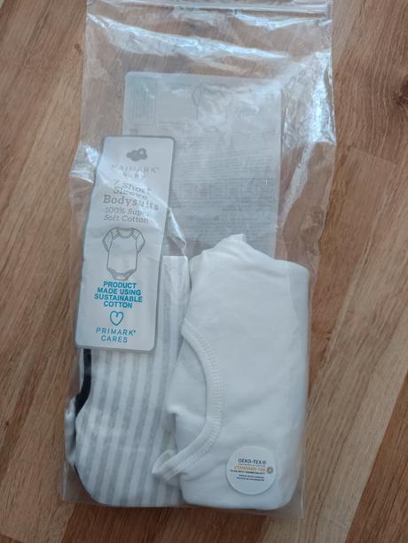 2x body s krátkym rukávom, primark,98