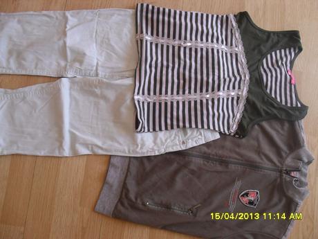 Dievčenské tričko,top,kapriky, m