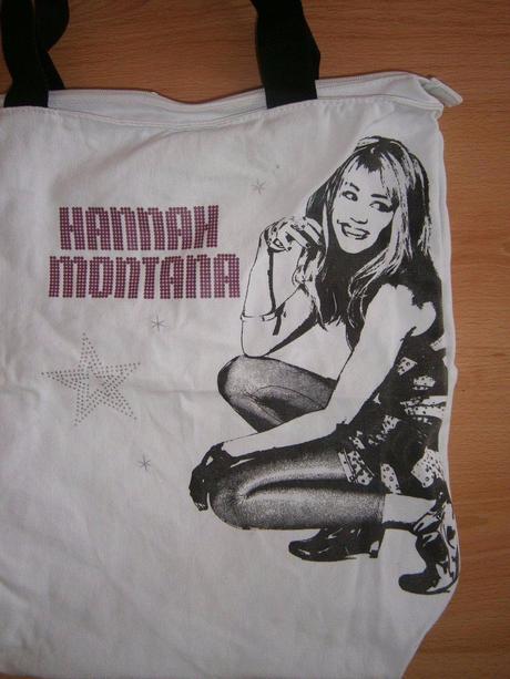 Plátená taška hannah montana, 