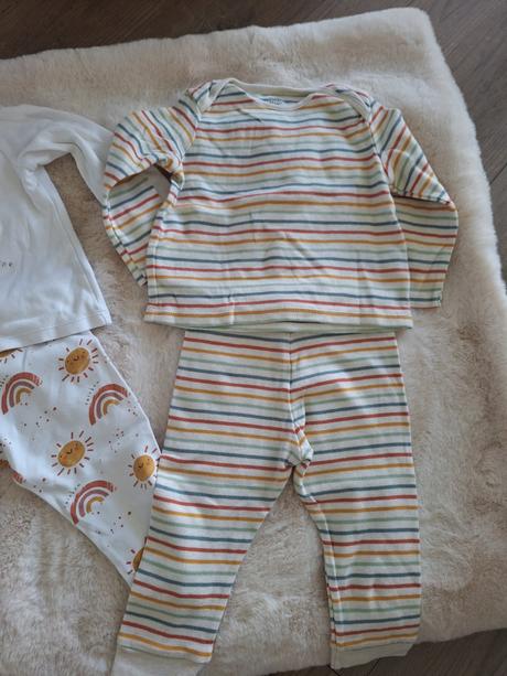 2 dvojdielne pyzamka unisex, f&f,86
