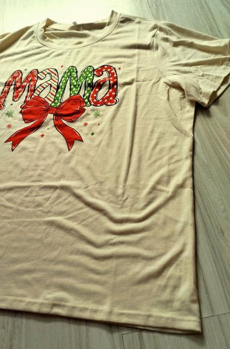 Vianočné tričko "mama", v. xxl, xxl