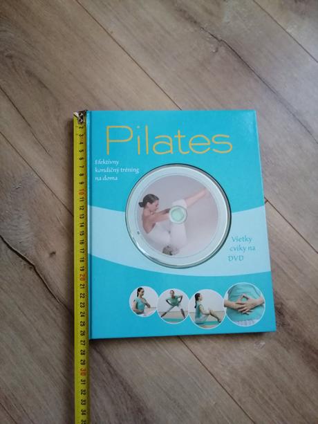 Pilates kniha aj s dvd,