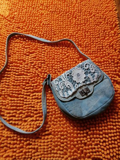 Dievčenská riflová kabelka, 