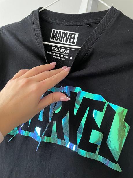 Tričko marvel, pull&bear,xs