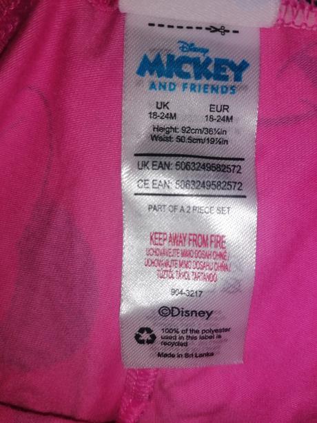 Komplet minnie, f&f,92