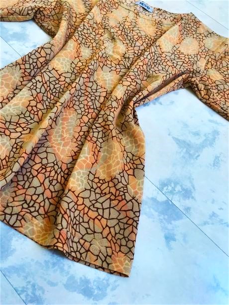 Žoržetové tenšie tričko m/l, m