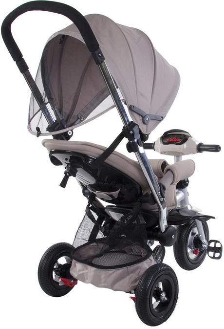 Trojkolka s pohodlným sedadlom,