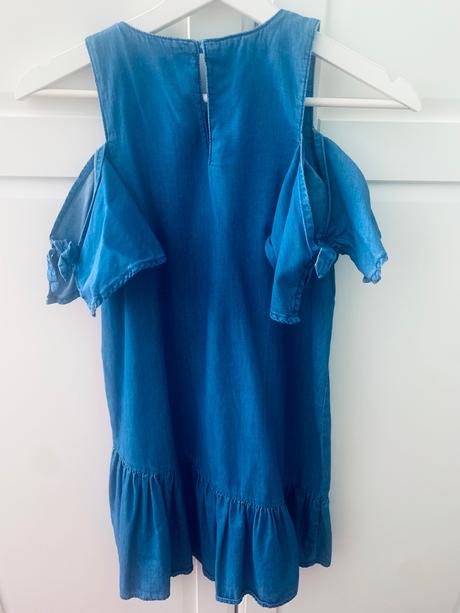 Riflové šaty, zara,152