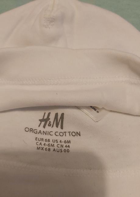Bavlnené čiapky h&m 68, h&m,68