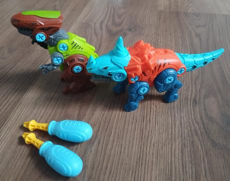 Woopie skladací dinosaurus triceratops, 