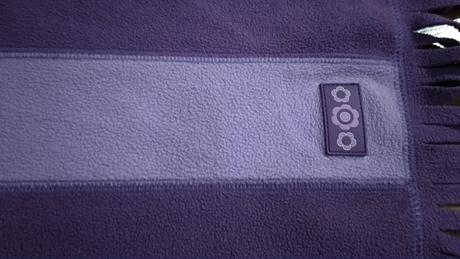 Šál fialový, kids,122