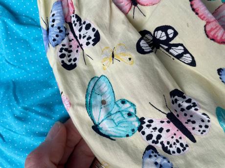 Letne bavlnene saty na 4-6 r. 2ks, h&m,116