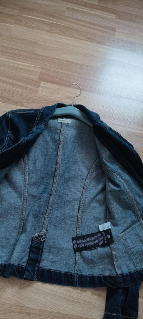 Dámske riflové sako, clockhouse,m