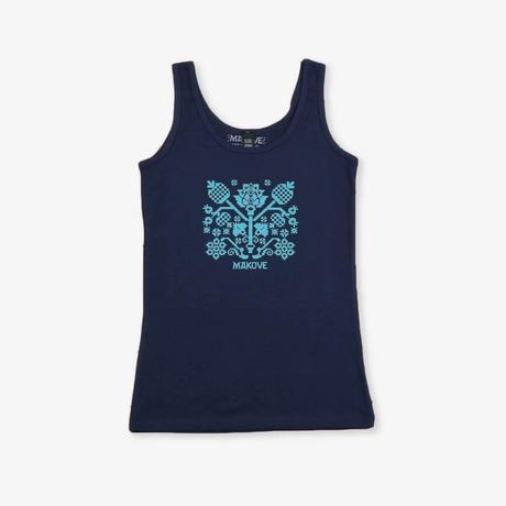 Nové dámske folklórne tielko, l