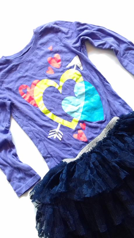 Triko srdiečka, children's place,110