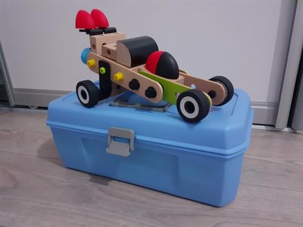 Drevená stavebnica,