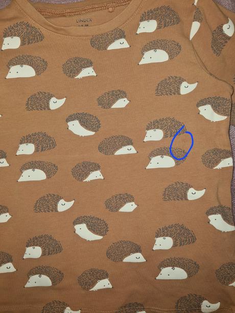 Tricko lindex ježko, lindex,104