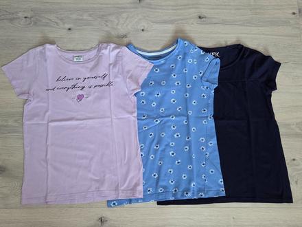 3 tričká, takko,146