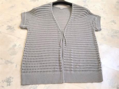 Dierkovaná vesta na leto, xxl