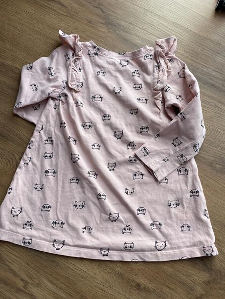 Šaty lindex s mačkami, lindex,104