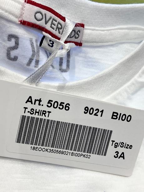 Chlapčenské tričko s nápisom overkids (3r.), 98