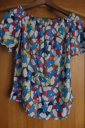 Love moschino damska stylova letna tunika s/m, moschino,s