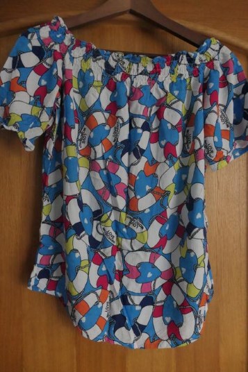 Love moschino damska stylova letna tunika s/m, moschino,s