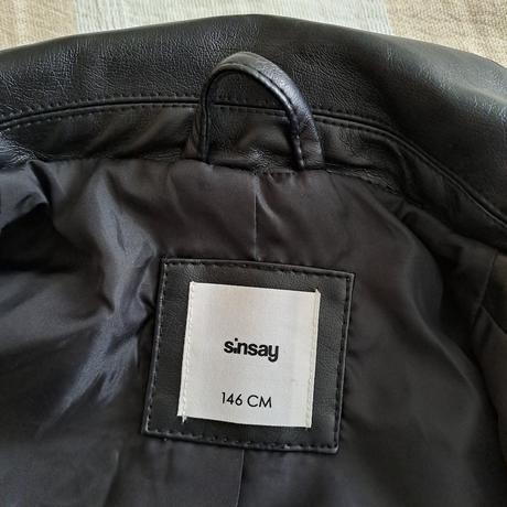 Koženková bunda 146, sinsay,146