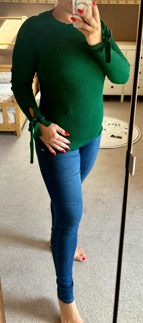 Svetrík s mašličkami, orsay,m