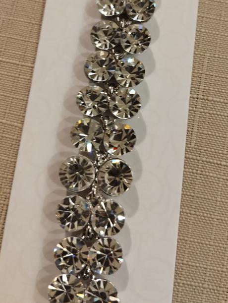 Štrasový náramok dámsky, 