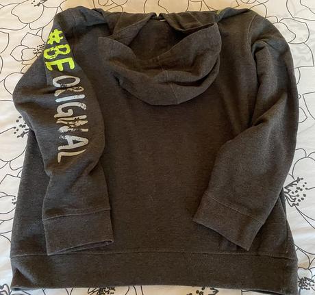 Teplá mikina s kapucou awg mode center v. 158/164, 158