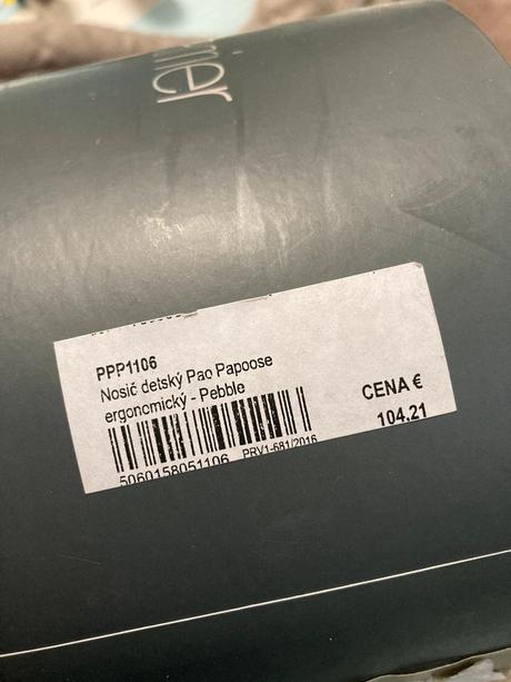 Nosič pao papoose od 4-36mes, we made me