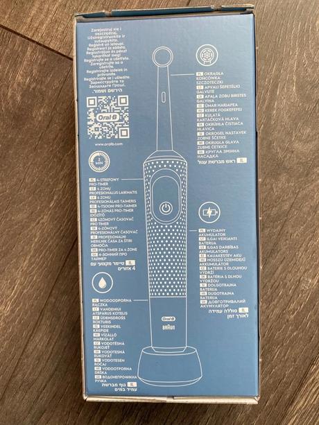 Oral b elektricka kefka, 