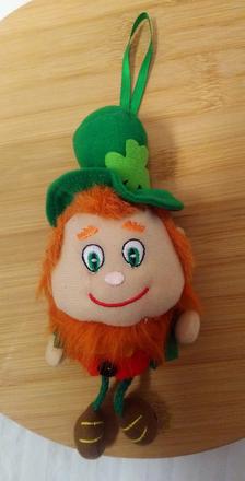 Plyšový škriatok irish big heads, 21 cm, 