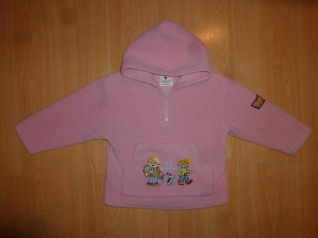 Flisova mikinka s obr. bob the builder, ladybird,92