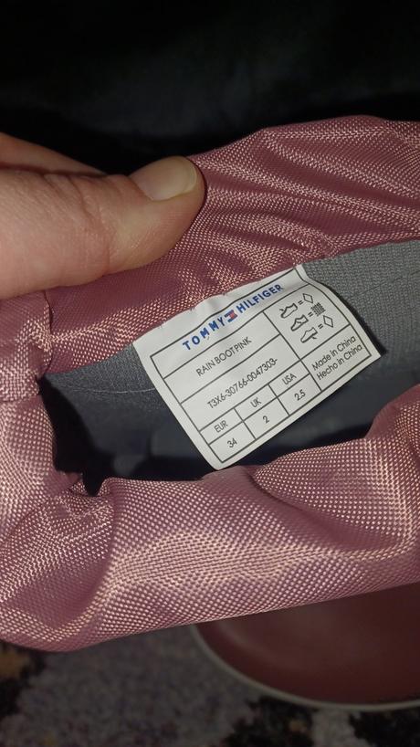 Gumáky tommy hilfiger, tommy hilfiger,34