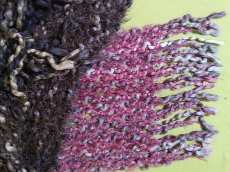 Krásny zimný objemný šál, 