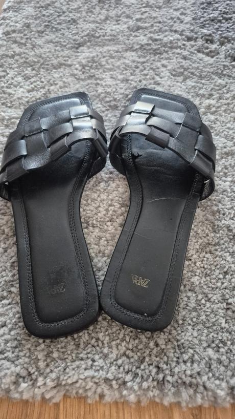 Kozene slapky zara, zara,38